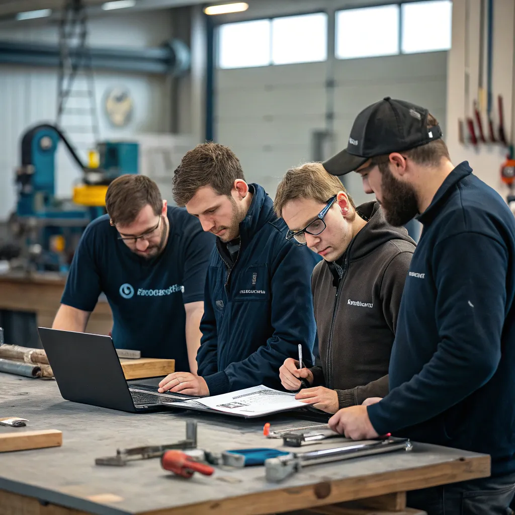 Dervionelith Team at Workshop